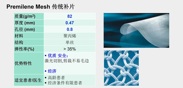 傳統疝氣補片